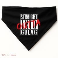 Warzone Straight Outta Gulag Duty Call Gamer Gift USA-Made Doggie Bandana thumb 0