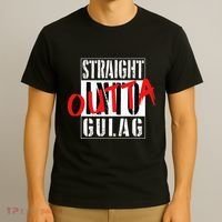Warzone Straight Outta Gulag Duty Call Gamer Gift T-Shirt thumb 3