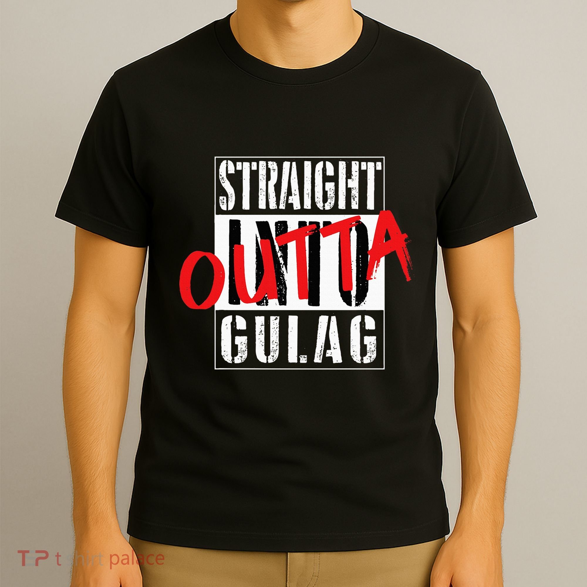 Warzone Straight Outta Gulag Duty Call Gamer Gift T-Shirt
