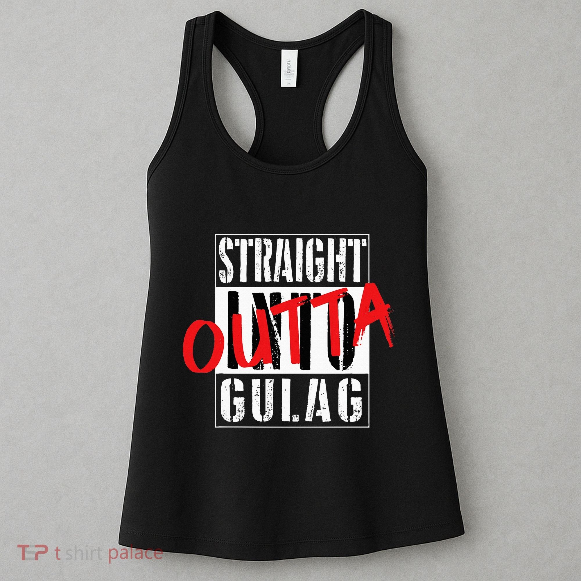 Warzone Straight Outta Gulag Duty Call Gamer Gift Women's Tank Top