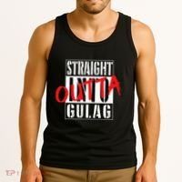 Warzone Straight Outta Gulag Duty Call Gamer Gift Tank Top thumb 3