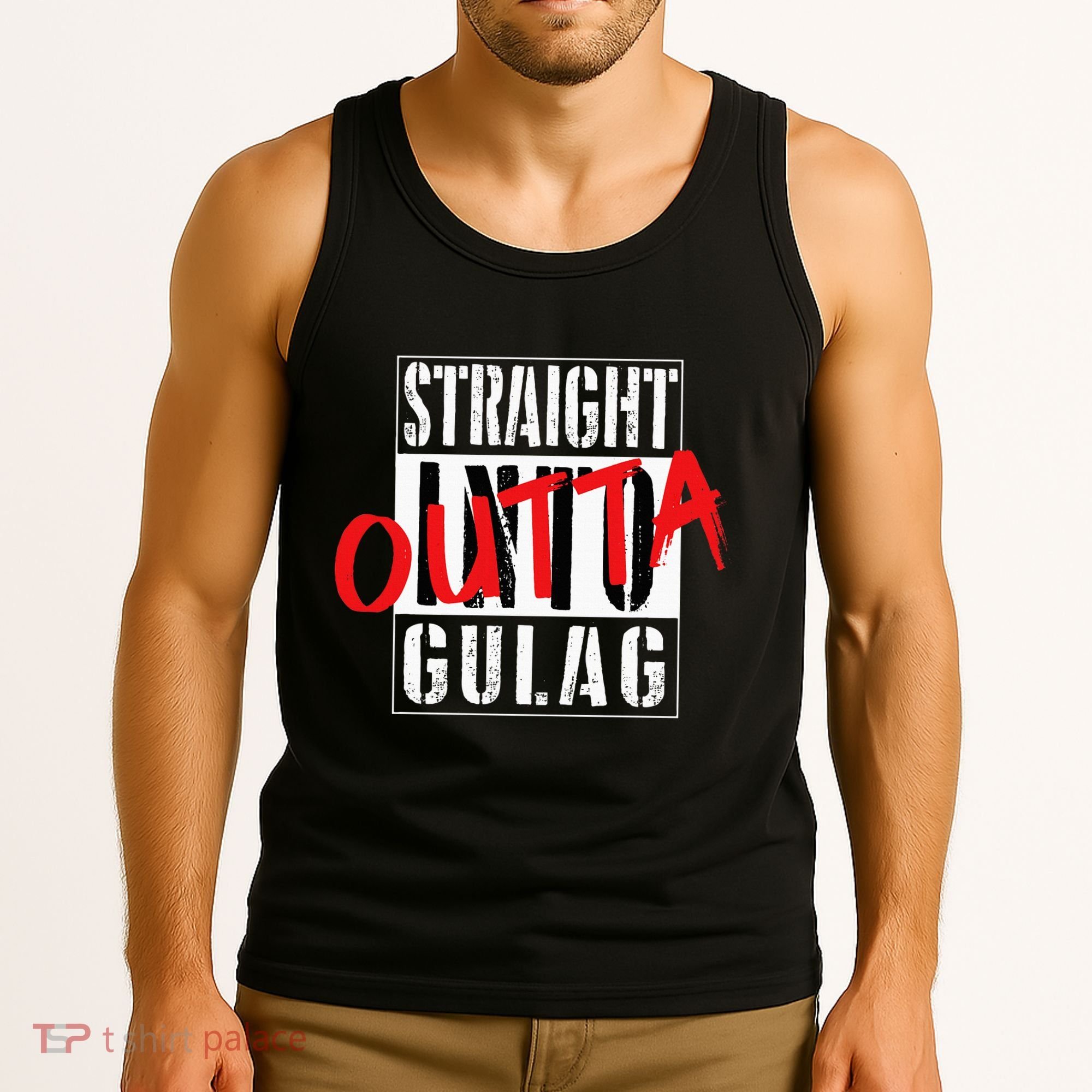 Warzone Straight Outta Gulag Duty Call Gamer Gift Tank Top