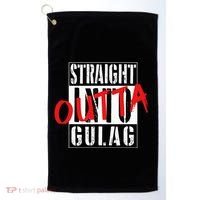 Warzone Straight Outta Gulag Duty Call Gamer Gift Golf Towel thumb 0
