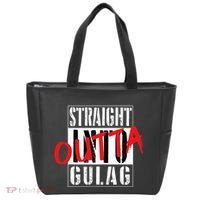 Warzone Straight Outta Gulag Duty Call Gamer Gift Tote Bag thumb 0