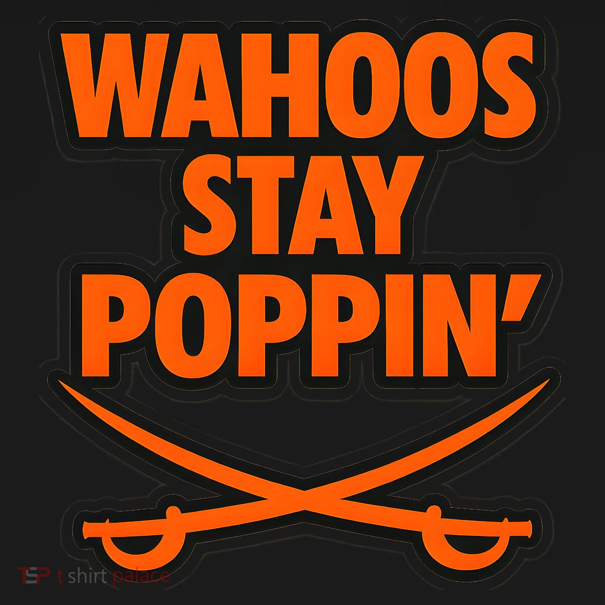 Wahoos Stay Poppin Funny Football Toddler Hoodie