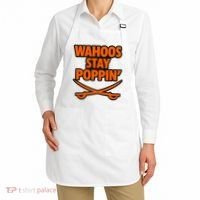 Wahoos Stay Poppin Funny Football Apron thumb 2