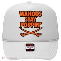 Wahoos Stay Poppin Funny Football Hat thumb 0