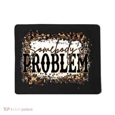 Womens Somebody's Problem Merch Country Song Lover Morgan Fan Mousepad