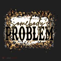 Womens Somebody's Problem Merch Country Song Lover Morgan Fan Hat thumb 2