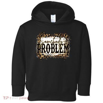 Womens Somebody's Problem Merch Country Song Lover Morgan Fan Toddler Hoodie
