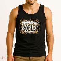 Womens Somebody's Problem Merch Country Song Lover Morgan Fan Tank Top thumb 3