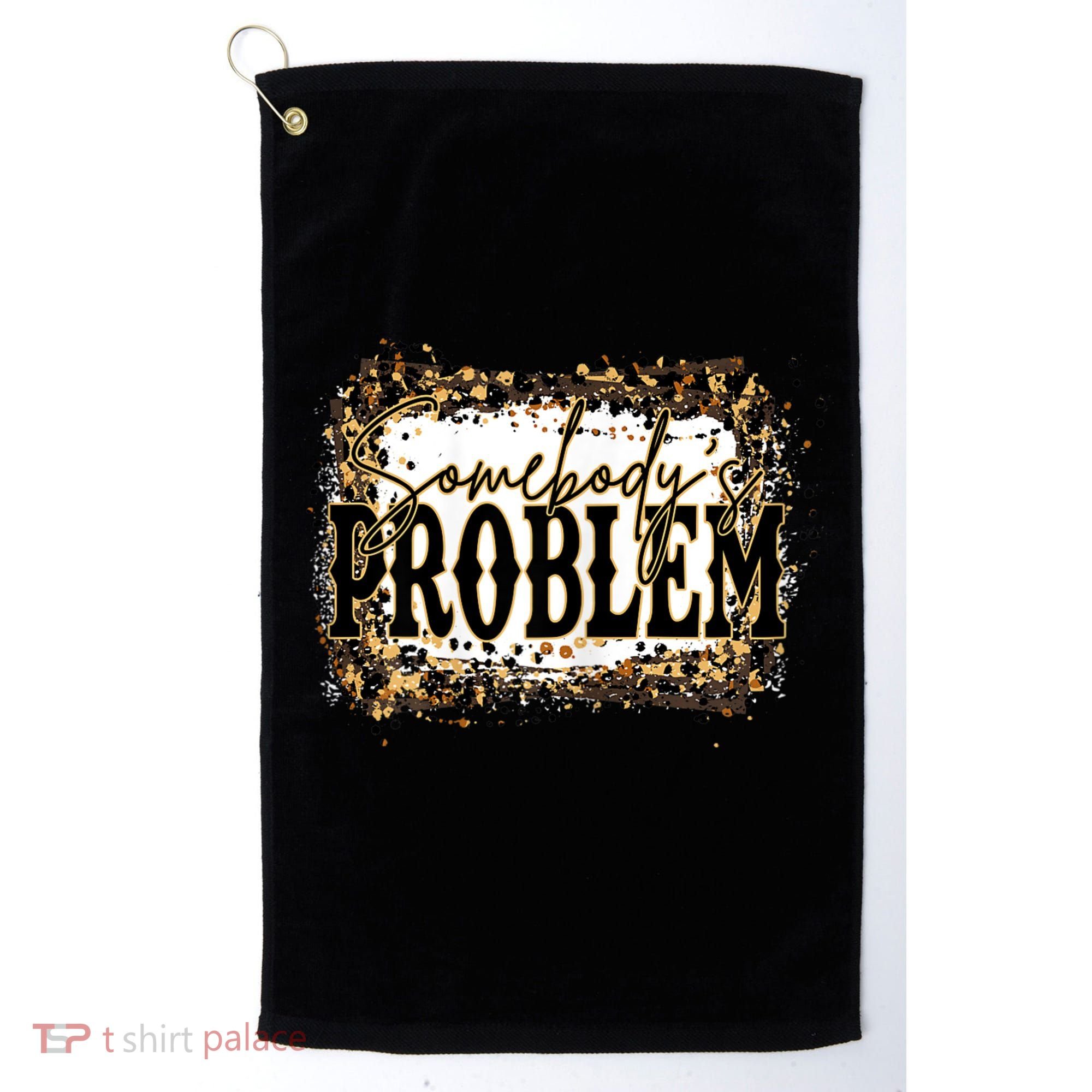 Womens Somebody's Problem Merch Country Song Lover Morgan Fan Golf Towel