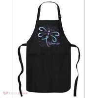 Wo Suicide Prevention Awareness Dragonfly Semicolon Apron thumb 0