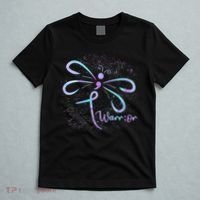 Wo Suicide Prevention Awareness Dragonfly Semicolon T-Shirt thumb 5