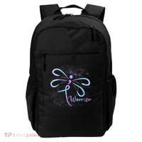 Wo Suicide Prevention Awareness Dragonfly Semicolon Backpack thumb 0