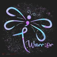 Wo Suicide Prevention Awareness Dragonfly Semicolon Beanie thumb 2