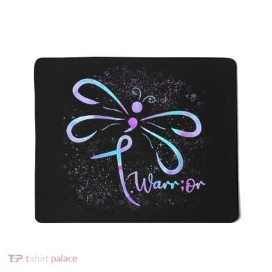 Wo Suicide Prevention Awareness Dragonfly Semicolon Mousepad