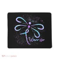 Wo Suicide Prevention Awareness Dragonfly Semicolon Mousepad thumb 0