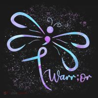 Wo Suicide Prevention Awareness Dragonfly Semicolon Baby Bodysuit thumb 2