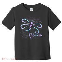 Wo Suicide Prevention Awareness Dragonfly Semicolon Toddler T-Shirt thumb 0