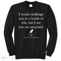 William Shakespeare Quote English Literature Sweatshirt thumb 0