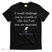 William Shakespeare Quote English Literature T-Shirt thumb 0