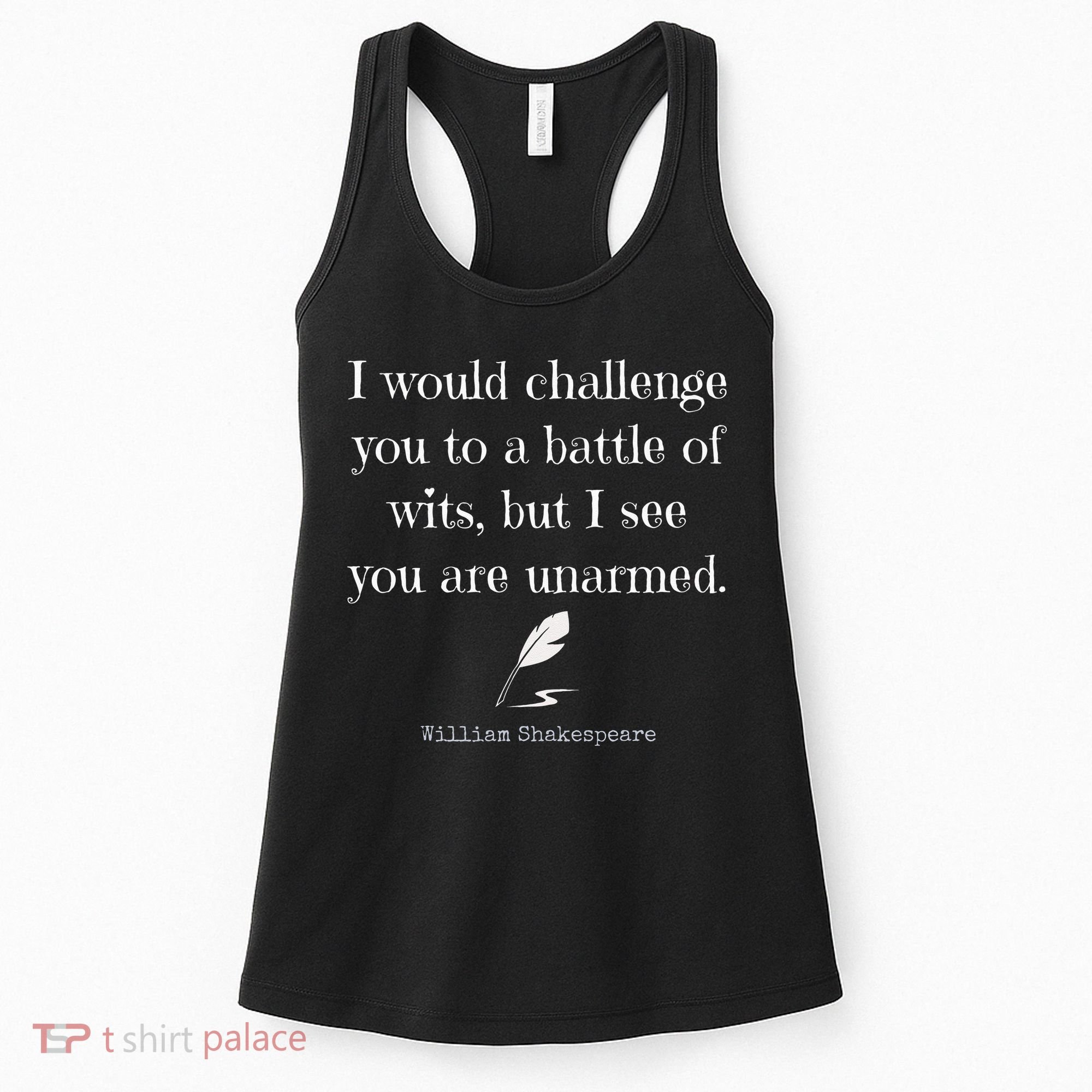 William Shakespeare Quote English Literature Women's Tank Top