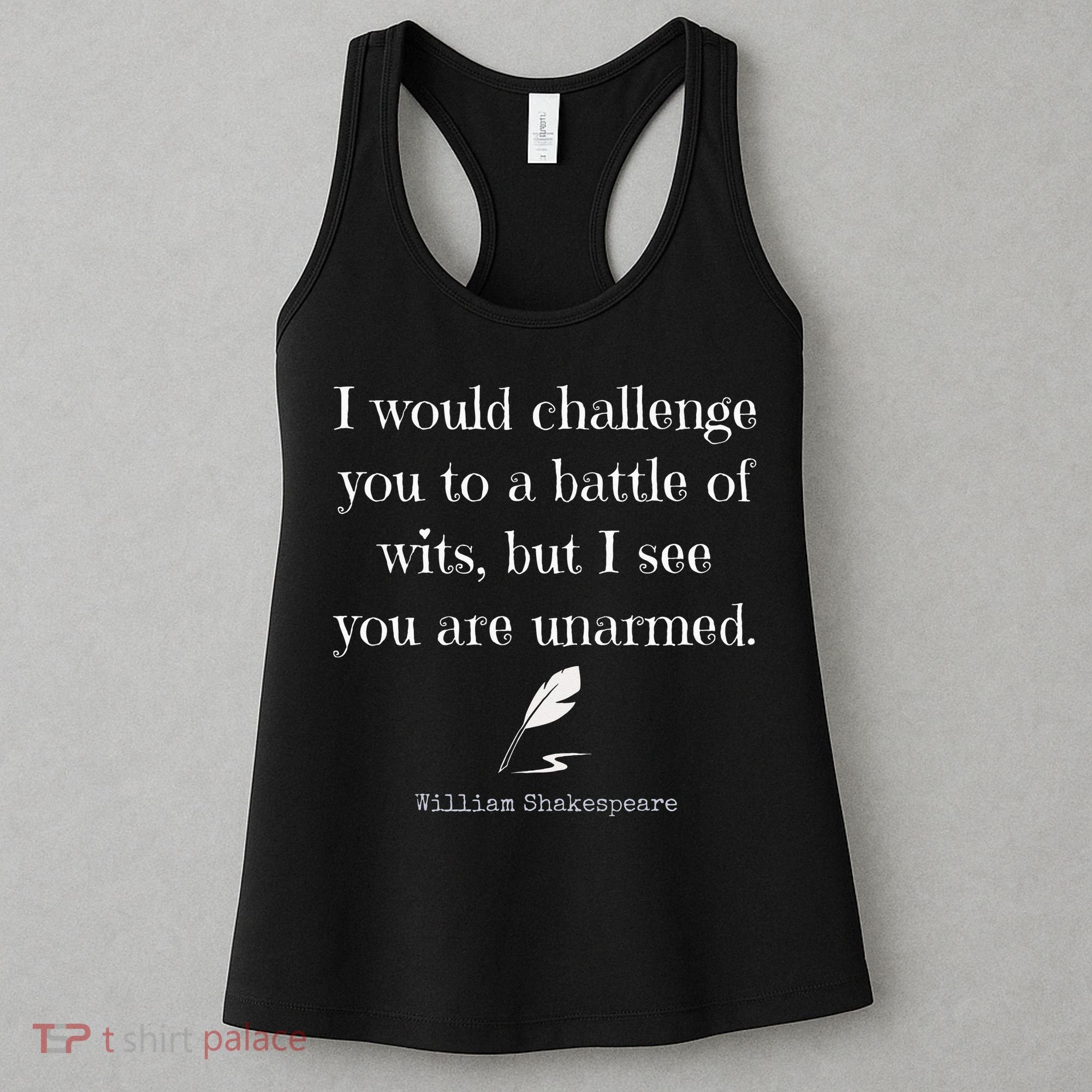 William Shakespeare Quote English Literature Women's Tank Top