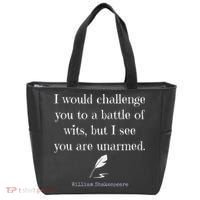 William Shakespeare Quote English Literature Tote Bag thumb 0