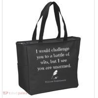 William Shakespeare Quote English Literature Tote Bag thumb 2
