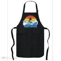 Wake Surfing Retro Sunset Apron thumb 0