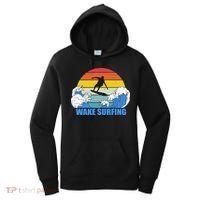 Wake Surfing Retro Sunset Women's Hoodie thumb 0