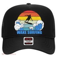 Wake Surfing Retro Sunset Hat thumb 0