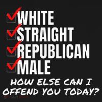 White Straight Republican Male How Can I Offend You Mousepad thumb 1