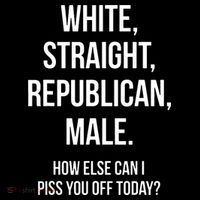 White Straight Republican Male Funny Republican Coffee Mug thumb 5