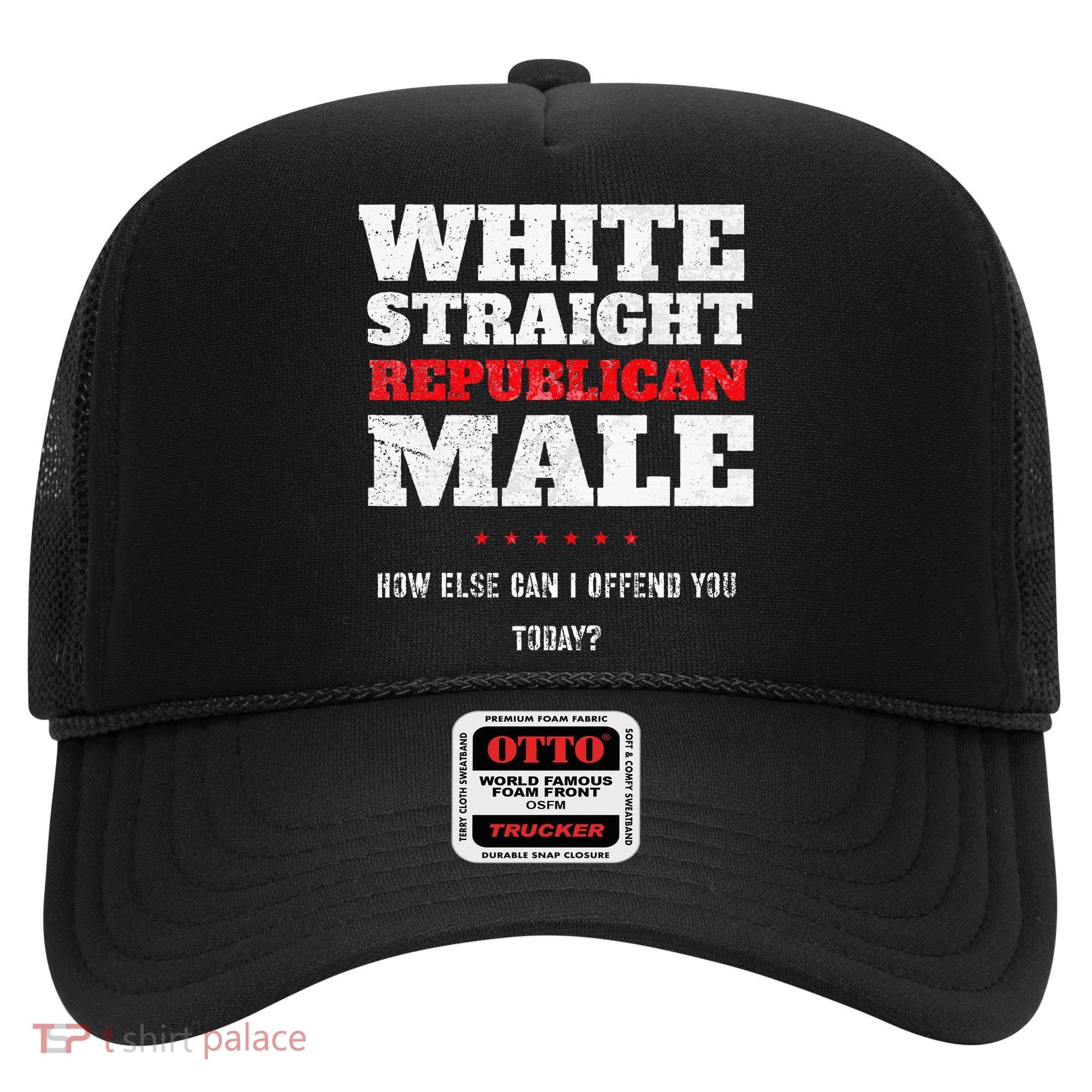 White Straight Republican Male How Else Can I Offend Hat