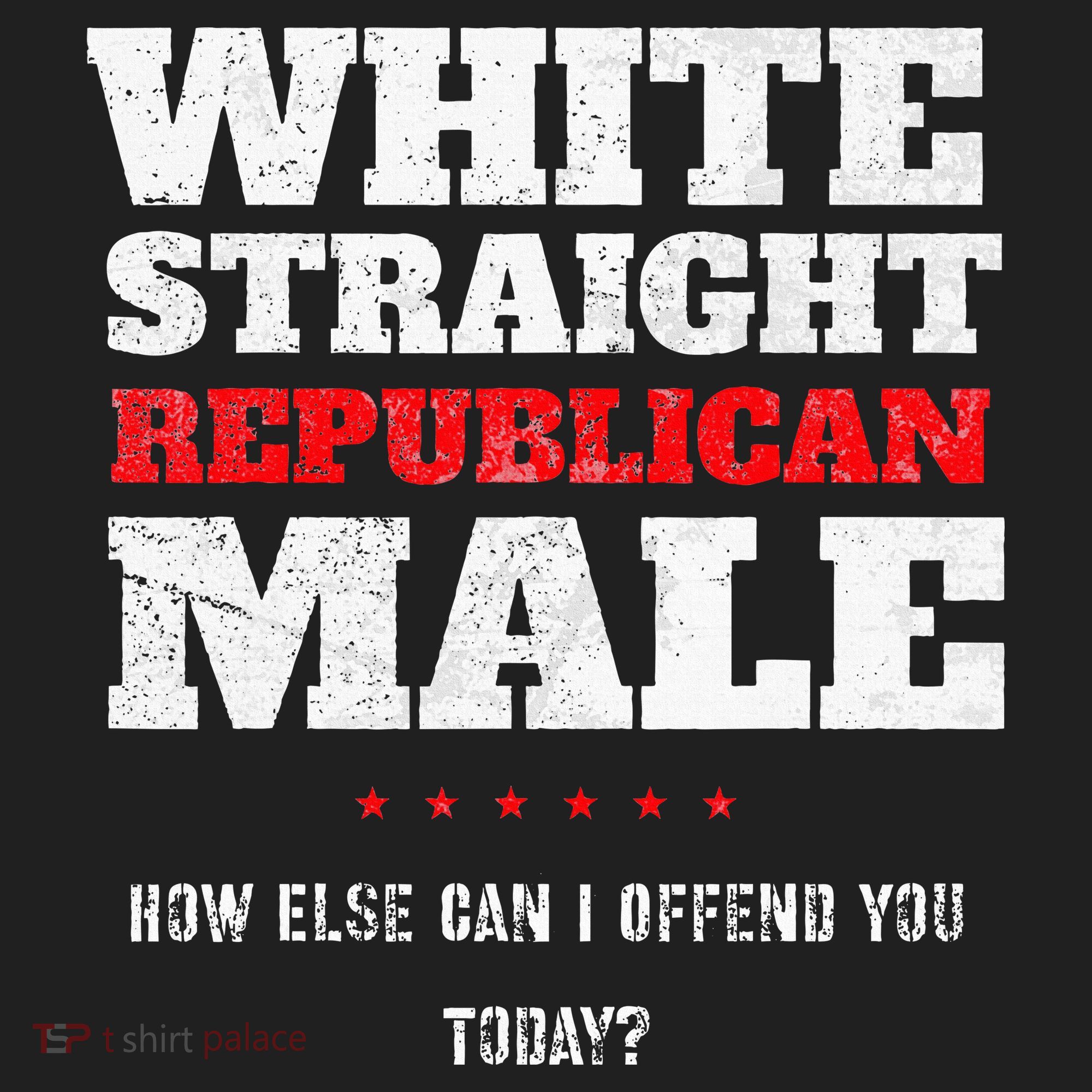 White Straight Republican Male How Else Can I Offend Golf Towel