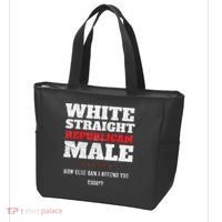 White Straight Republican Male How Else Can I Offend Tote Bag thumb 3