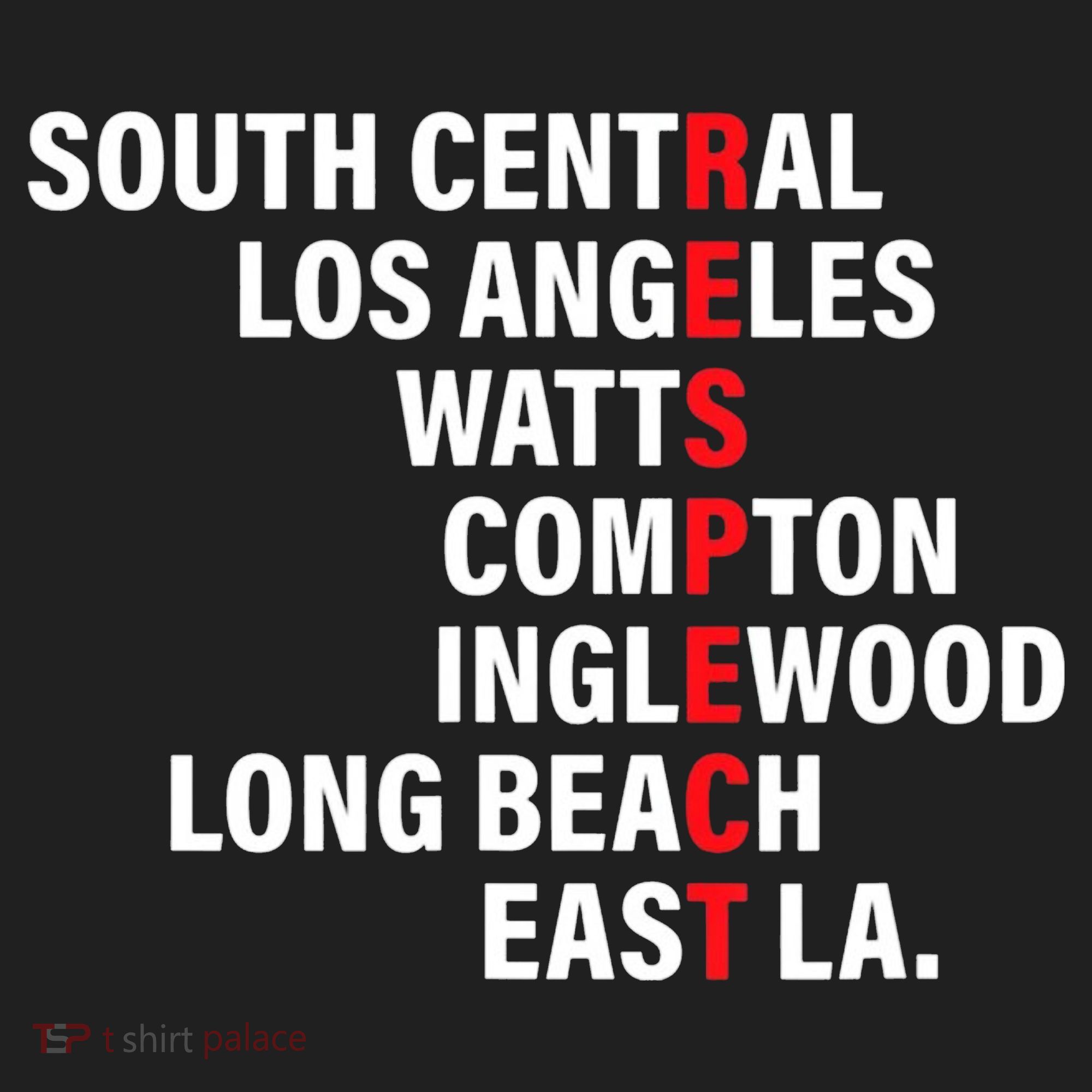 West Side RESPECT Los Angeles Watts Compton Long Beach Tumbler