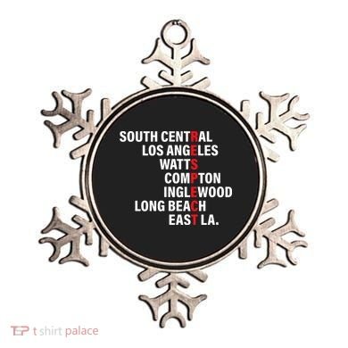 West Side RESPECT Los Angeles Watts Compton Long Beach Ornament