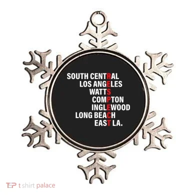 West Side RESPECT Los Angeles Watts Compton Long Beach Ornament