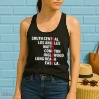 West Side RESPECT Los Angeles Watts Compton Long Beach Women's Tank Top thumb 2