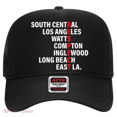 West Side RESPECT Los Angeles Watts Compton Long Beach Hat