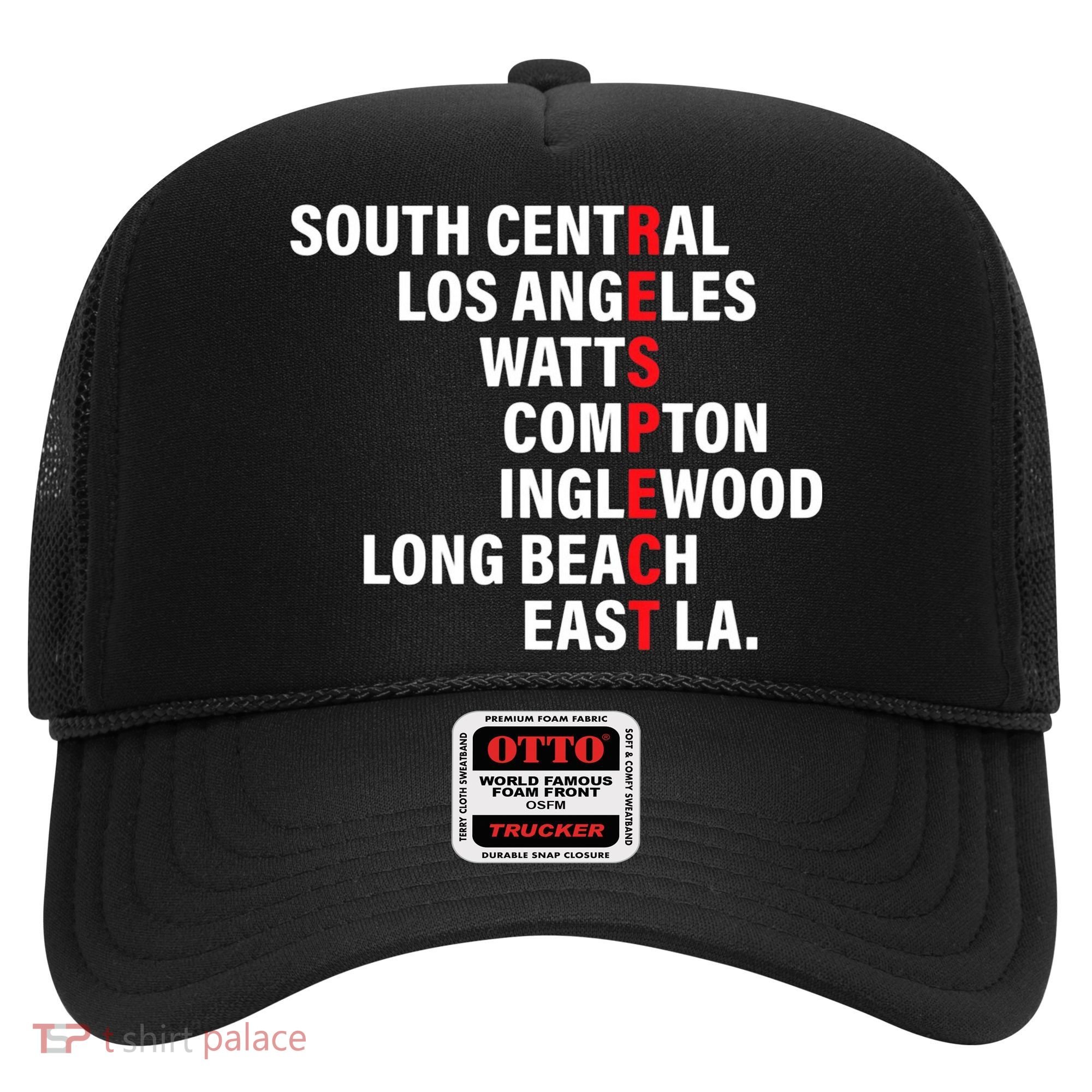West Side RESPECT Los Angeles Watts Compton Long Beach Hat