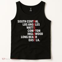 West Side RESPECT Los Angeles Watts Compton Long Beach Tank Top thumb 2