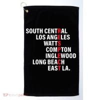 West Side RESPECT Los Angeles Watts Compton Long Beach Golf Towel thumb 0