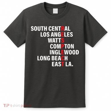 West Side RESPECT Los Angeles Watts Compton Long Beach T-Shirt