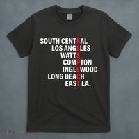 West Side RESPECT Los Angeles Watts Compton Long Beach T-Shirt thumb 4