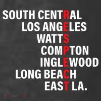 West Side RESPECT Los Angeles Watts Compton Long Beach T-Shirt thumb 5