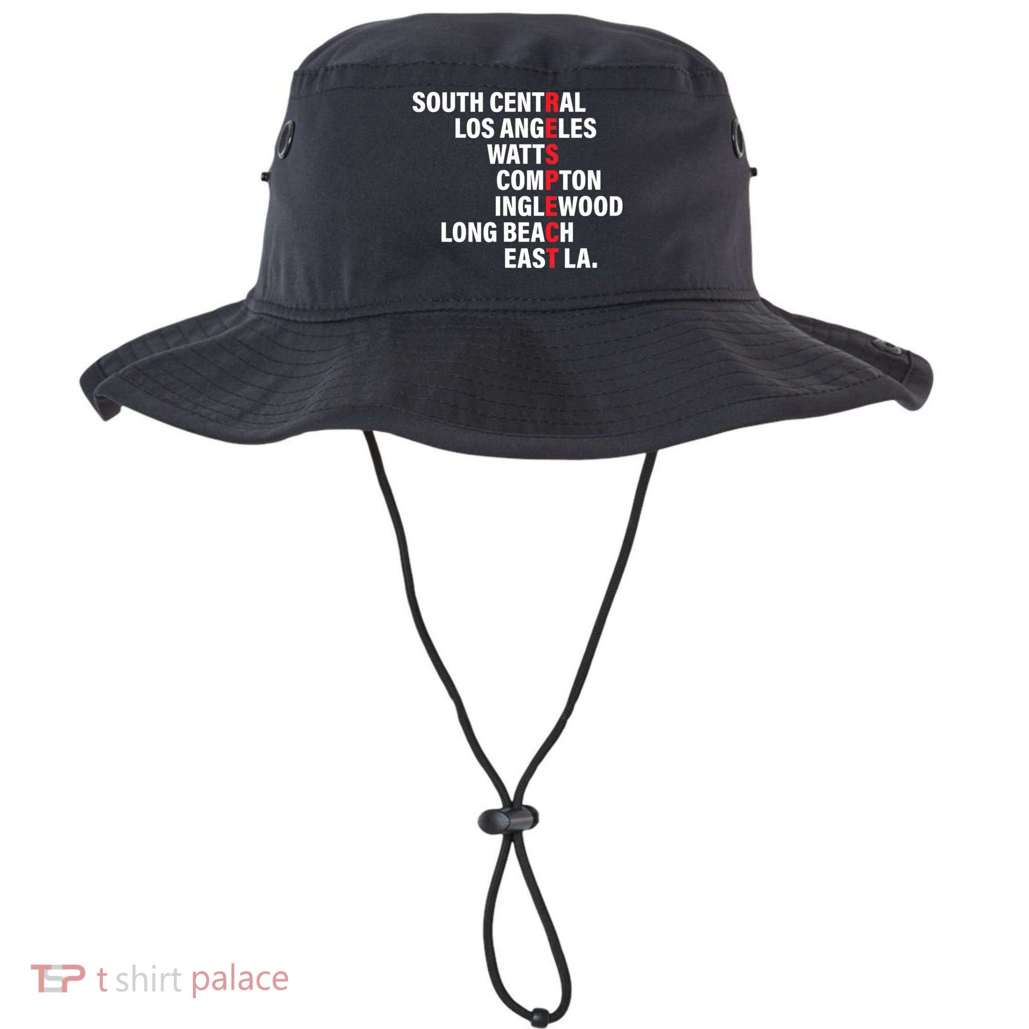 West Side RESPECT Los Angeles Watts Compton Long Beach Bucket Hat